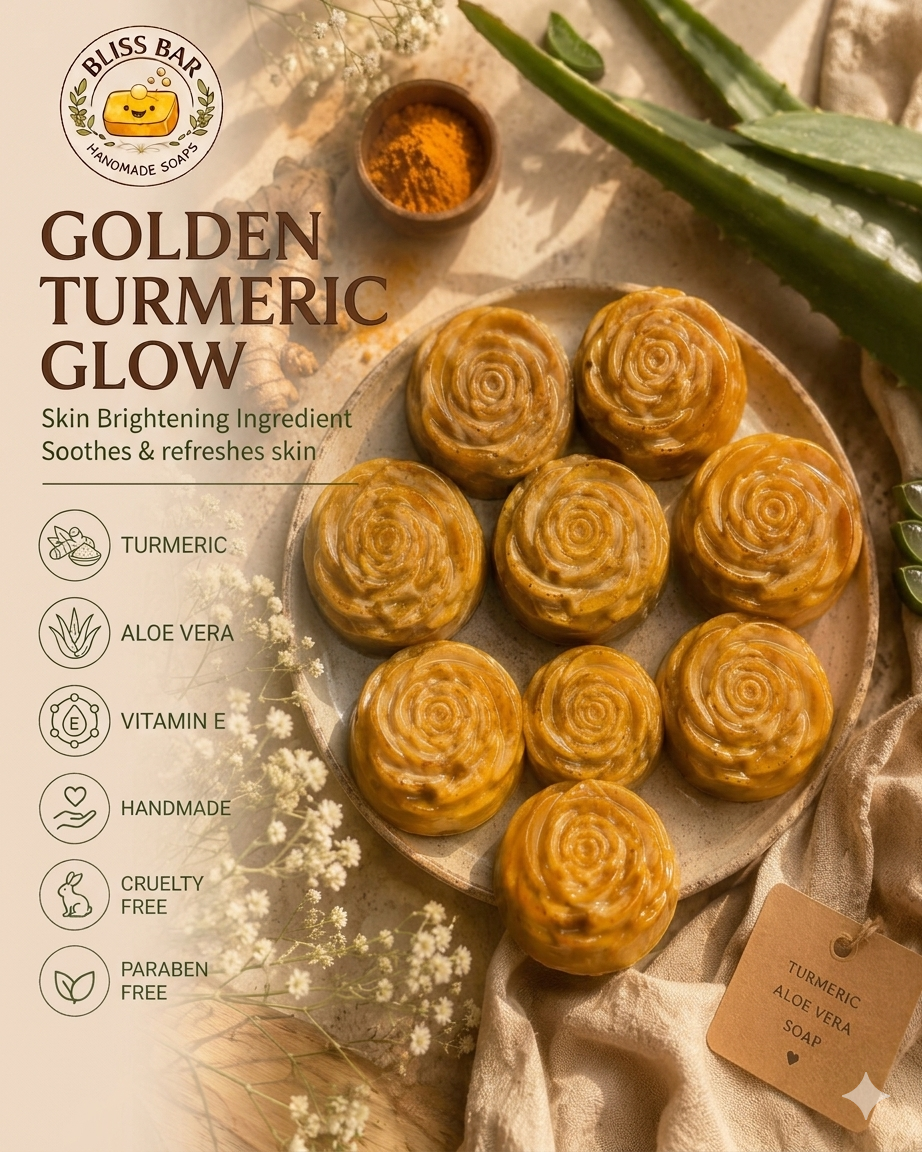 golden turmeric glow flower shape golden turmeric glow flower shape